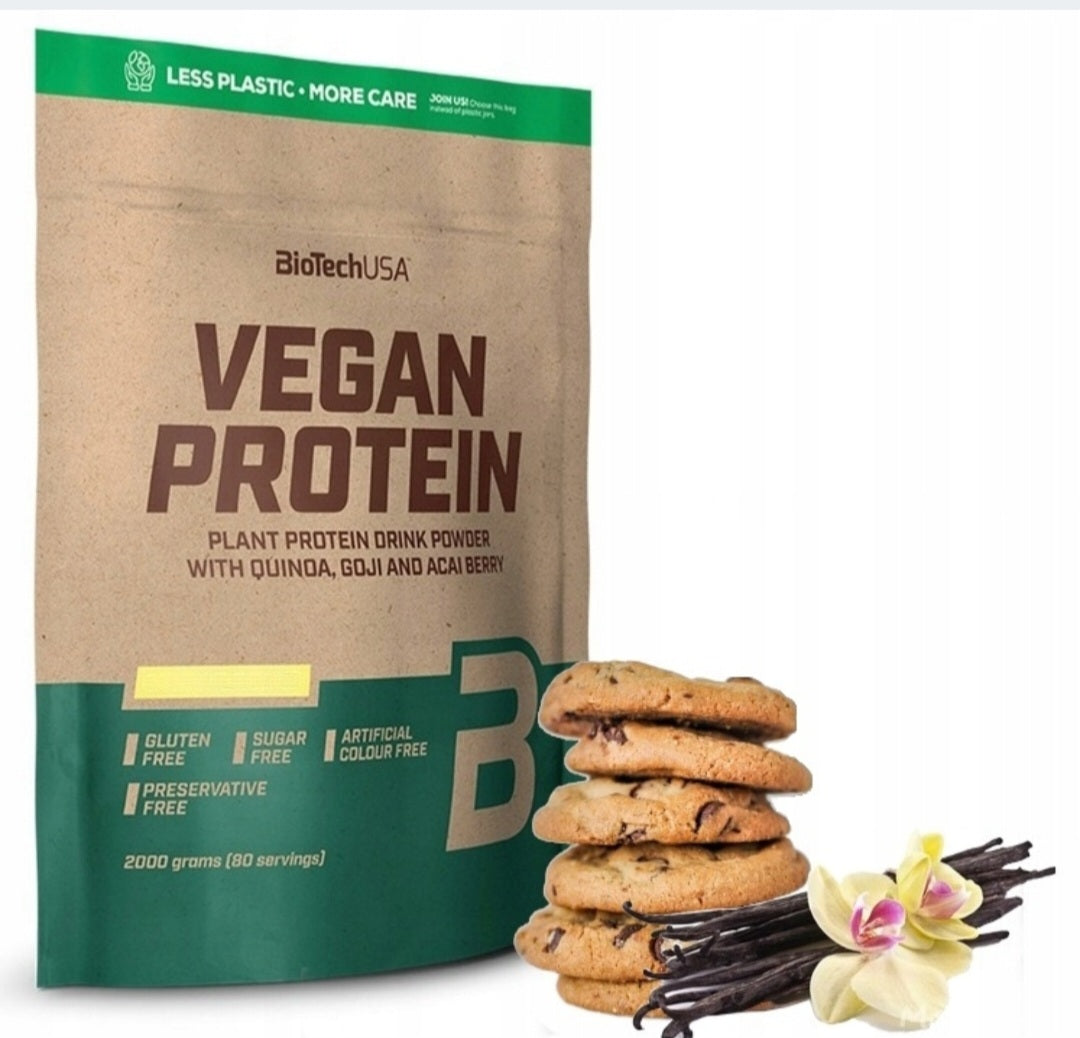 BiotechUSA Veganiški Baltymai Augaliniai Baltymai 2000g