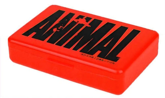 Universal Animal Tablečių / Vitaminų dėžutė, raudona