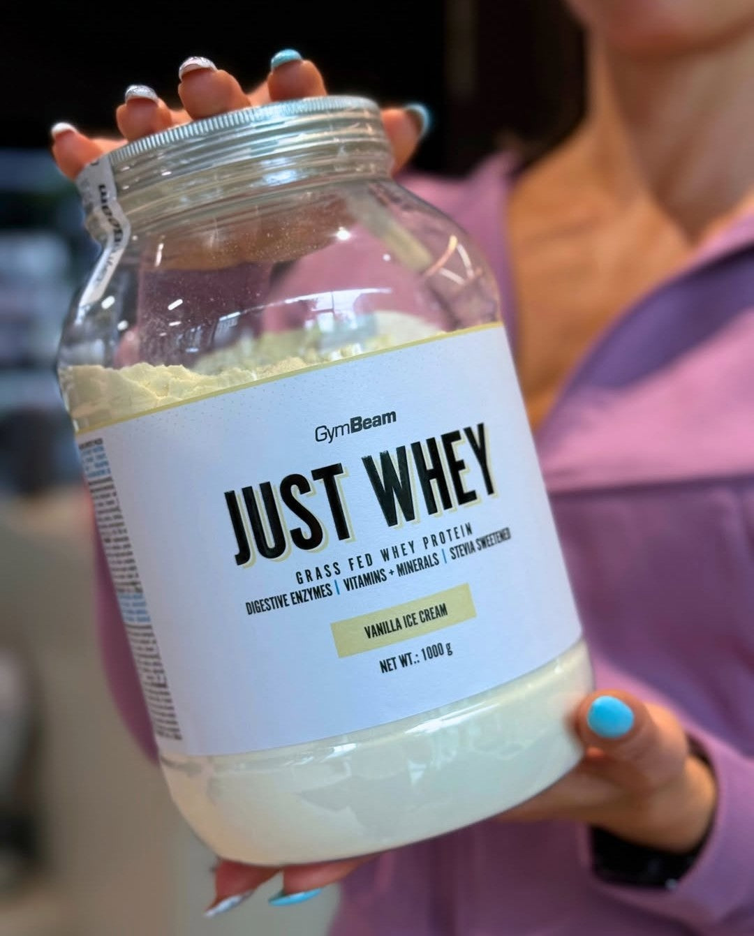 Gymbeam Baltymų Koncentratas JustWhey 1000g Vanilės