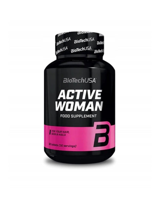 „BioTech Active Woman“ vitaminai moterims, 60 tablečių.