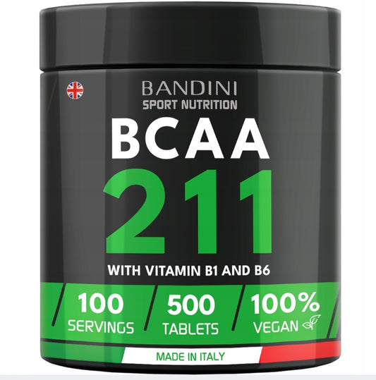 Bandini BCAA 2:1:1 3000 mg vienoje porcijoje 500 tab.