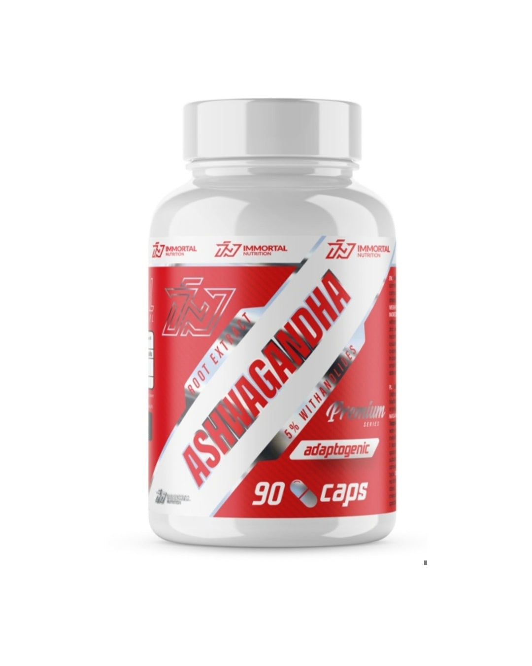 IMMORTAL ašvagandos Aswagandga ekstraktas, 90 kaps.