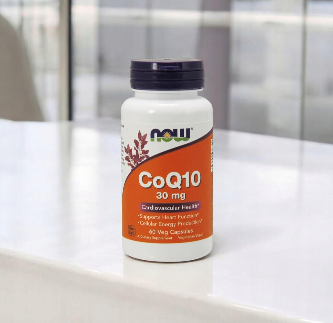 Kofermentas Q10 NOW FOODS 30 mg 60 kaps.
