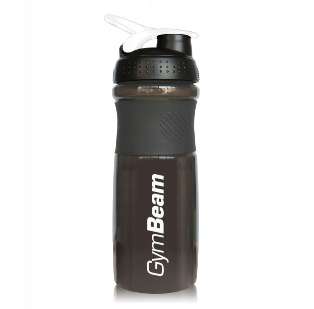 GymBeam plaktuvė Sportmixer Black White 760ml