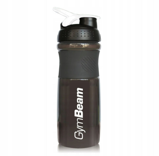 GymBeam plaktuvė Sportmixer Black White 760ml