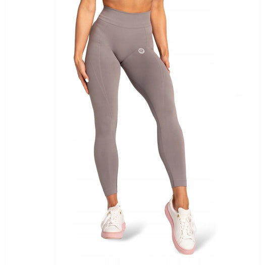 Gym Glamour Scrunch Pilkos tamprės