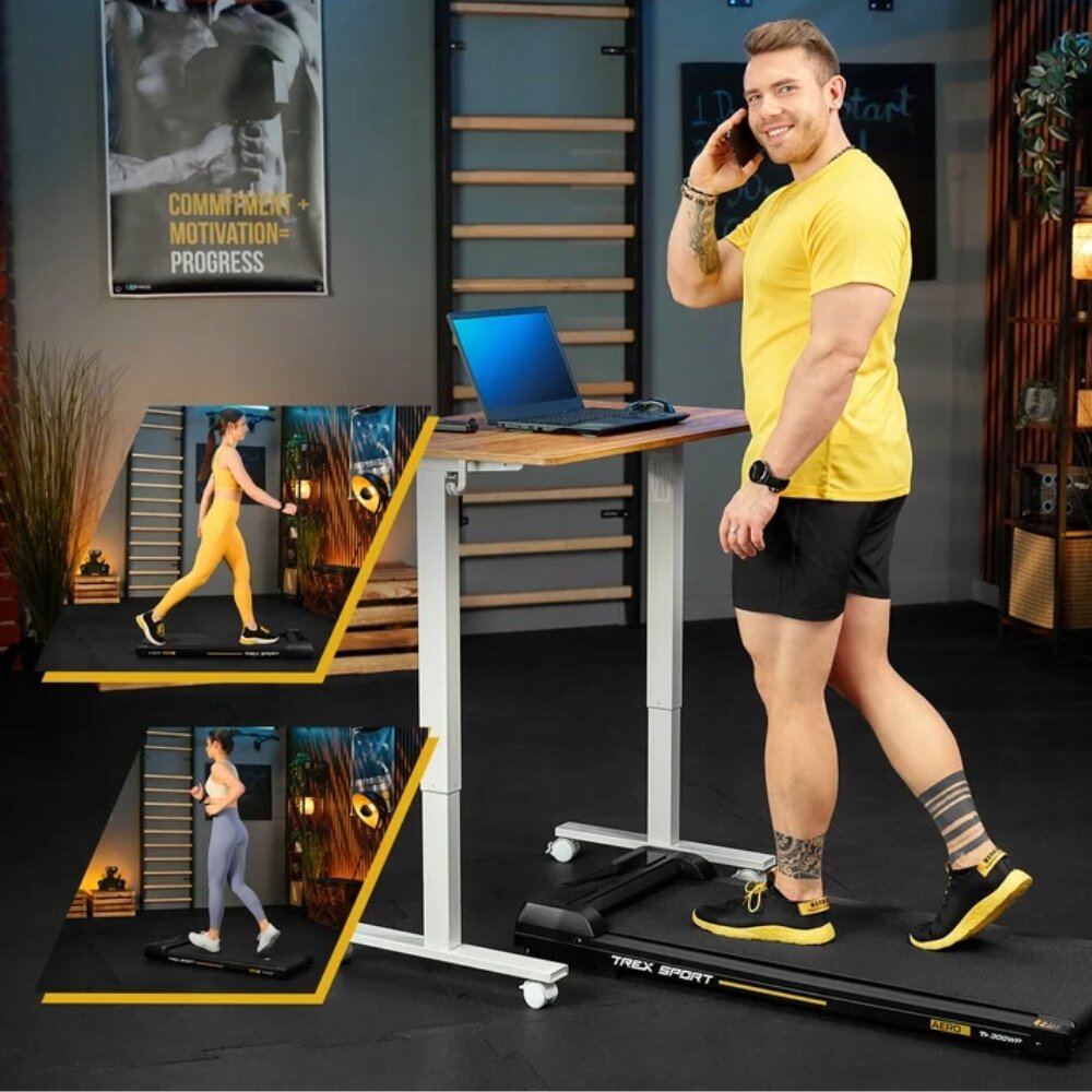 Ėjimo takelis Trex Sport Walkingpad, Juodas
