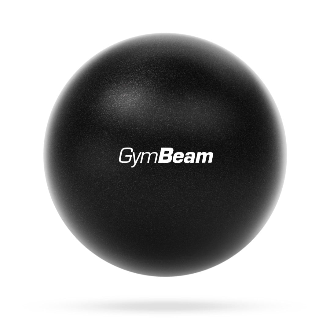 OverBall kamuolys pratimams, jogai, pilatesui, gimnastikai, 25 cm - GymBeam juodas