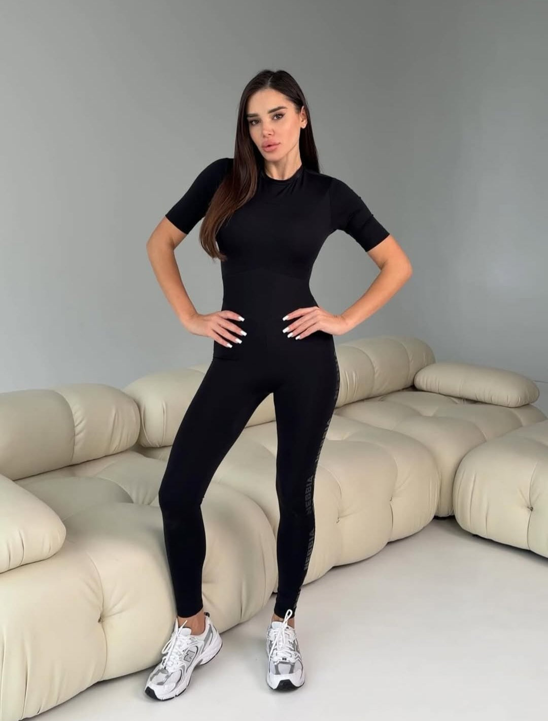 NEBBIA INTENSE Focus Kombinezonas, juodas