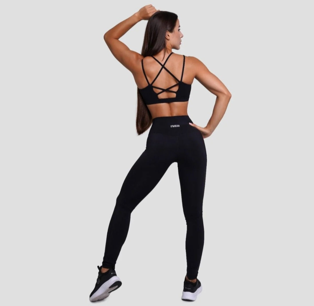 GymBeam Fit tamprės Juodos