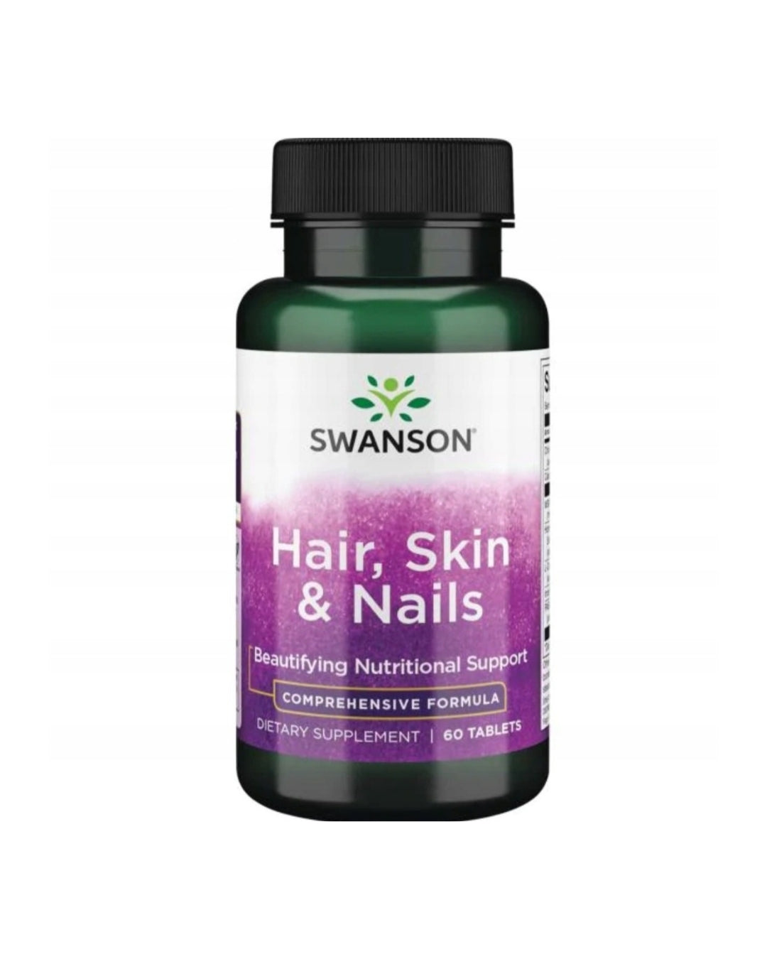 Swanson plaukų ir odos bei nagų priežiūros papildas, 60 tab.
