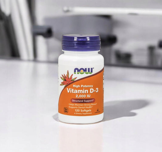 Vitaminas D3 2000 TV NOW FOODS 120 kaps.