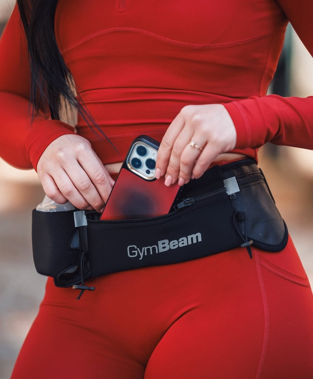 GymBeam Trail Hydrobelt Bėgimo Diržas