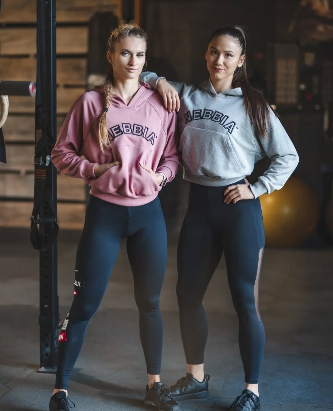 NEBBIA Iconic Hero Hoodie Bliuzonas su Kapišonu, Pilkas