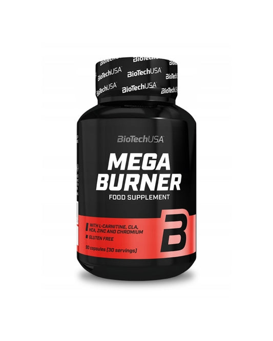 BioTech Mega Burner 90 kap. L-karnitinas CLA be kofeino
