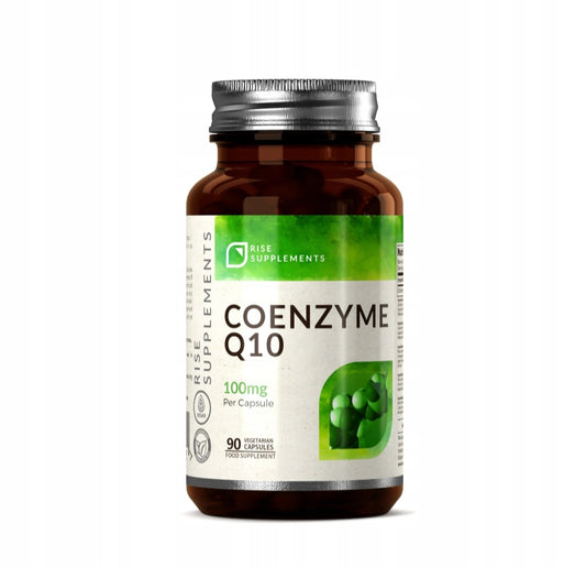 Rise Supplements Kofermentas Q10 (ubichinonas) 90 kapsulių po 100 mg