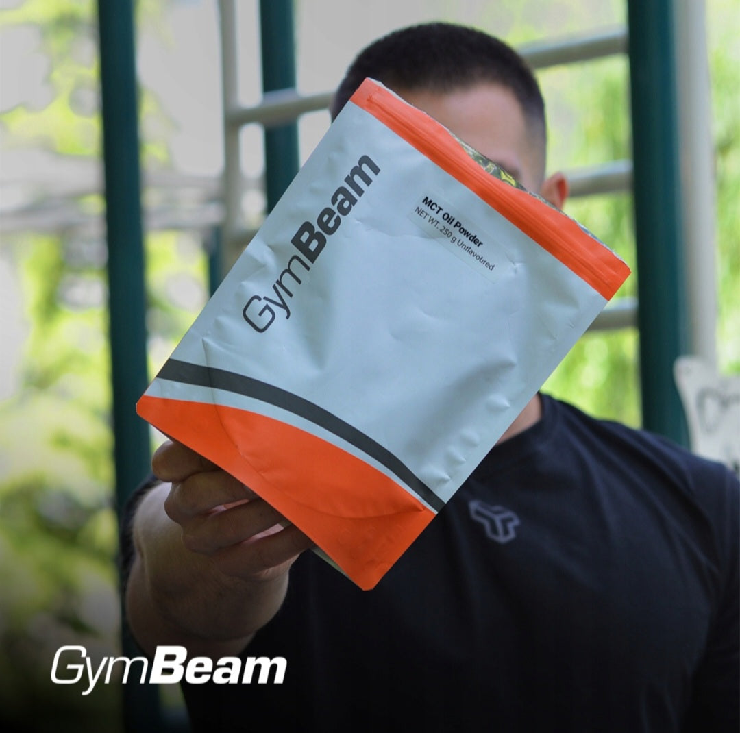 Gymbeam MCT Aliejaus milteliai keto dietai, energijau, riebalų mažinimui 250g