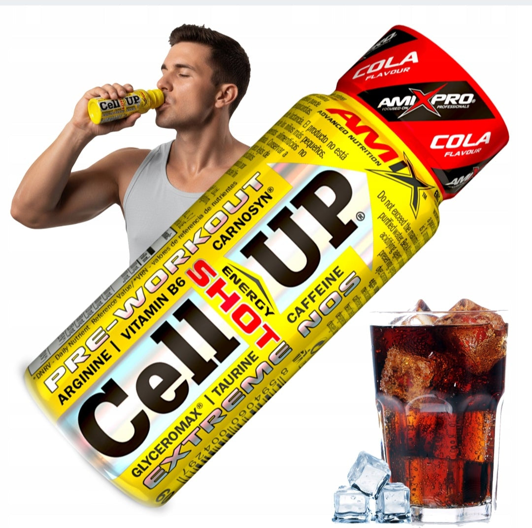 Amix Cell Up Pre-workout energinis "šotas" 60 ml