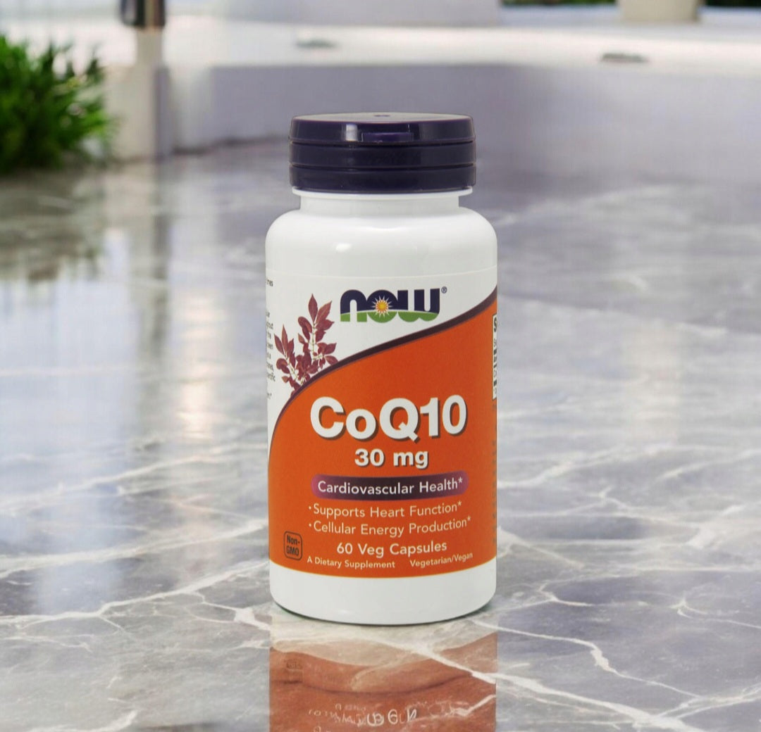 Kofermentas Q10 NOW FOODS 30 mg 60 kaps.