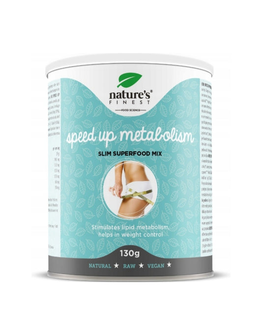 Preparatas medžiagų apykaitos gerinimui Speed Up Metabolism 125g