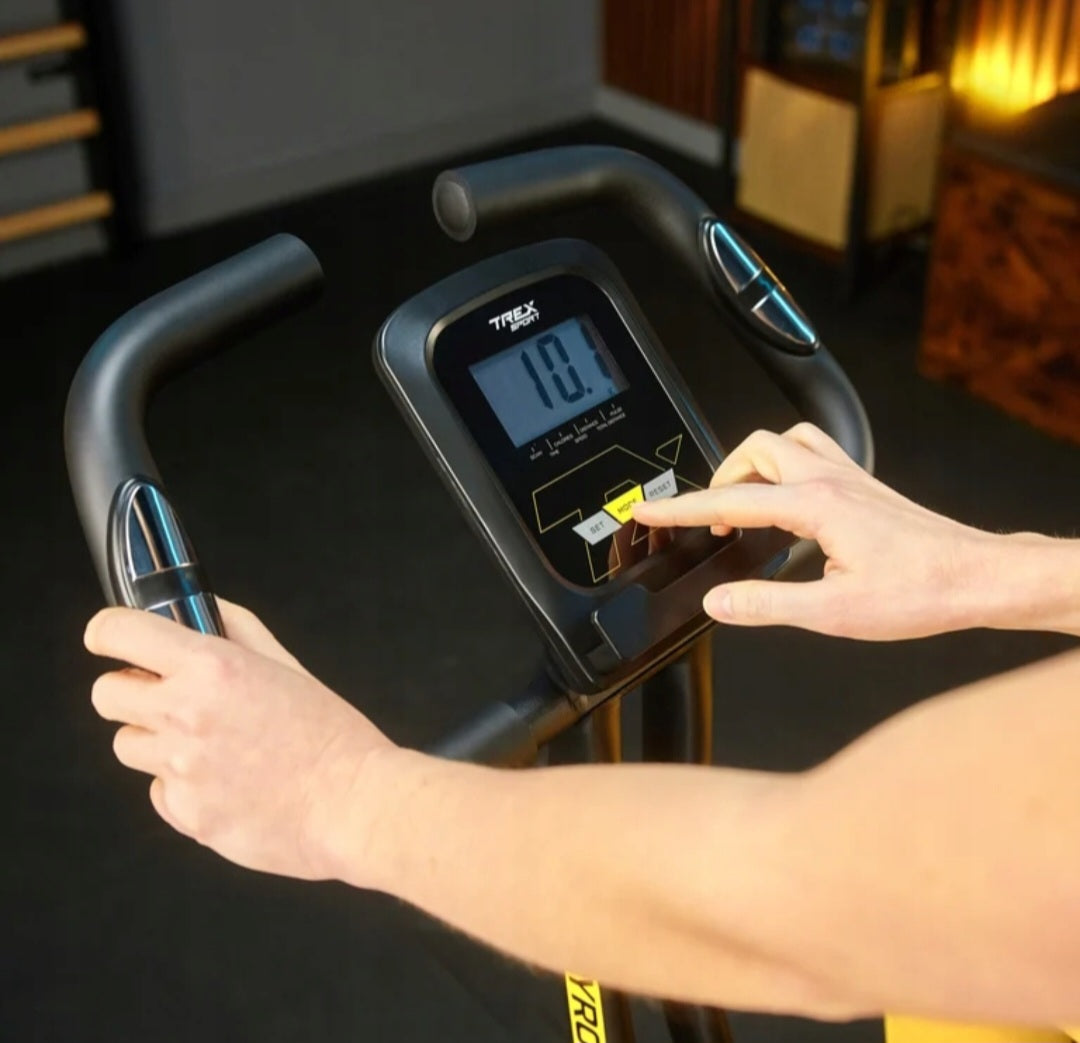 Magnetiškai sulankstomas dviratis treniruoklis 120kg Trex Sport