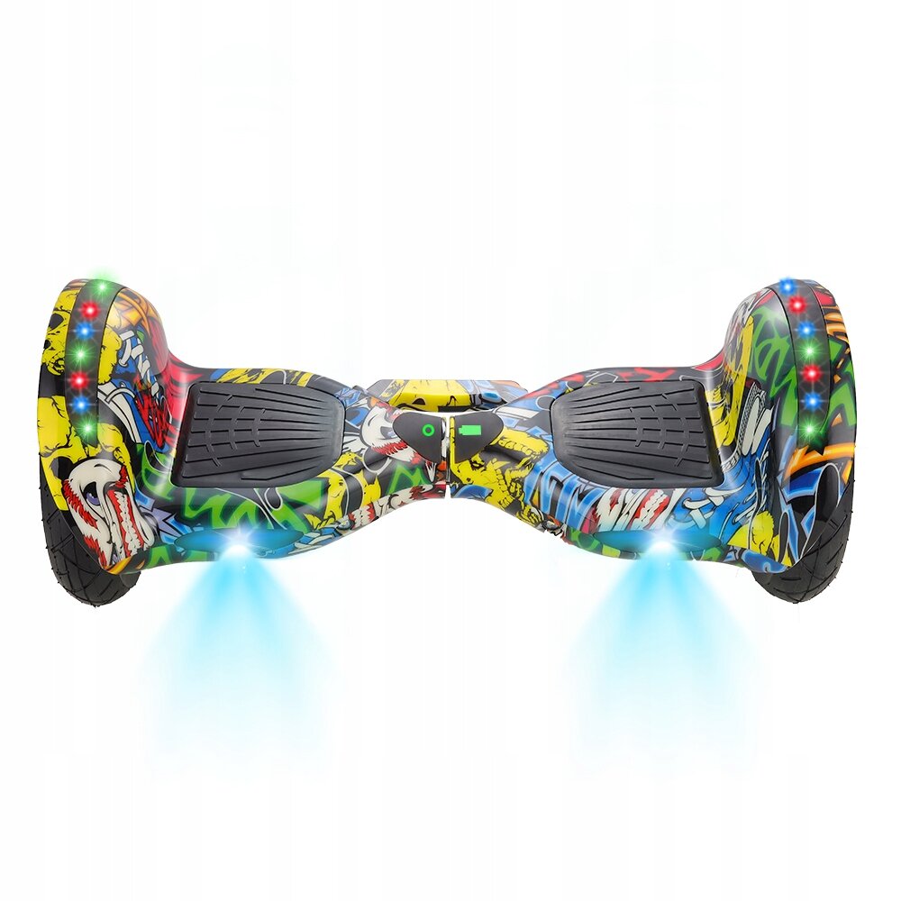 Elektrinė riedlentė / riedis LED BLUETOOTH su garsiakalbiu