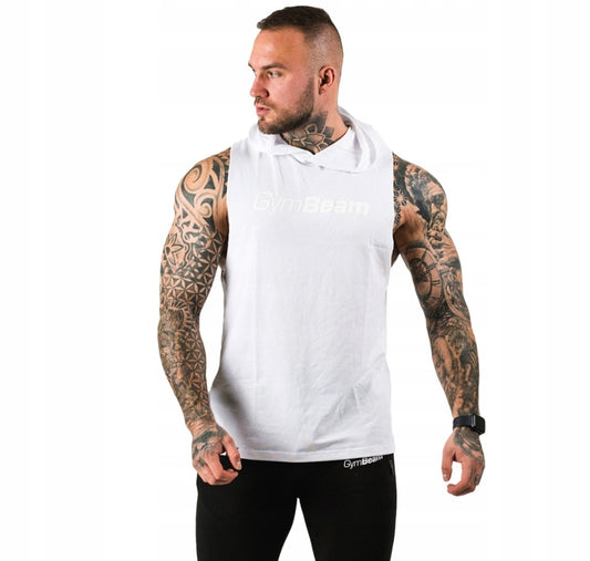 Gymbeam balti tank marškinėliai